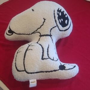 PEANUTS Snoopy Sherpa Throw Pillow